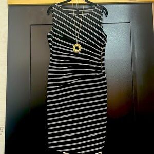 Ivanka Trump black and White Dress
